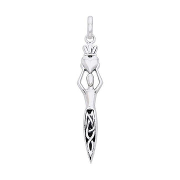 Danu Goddess Sterling Silver Pendant TPD1196 - Jewelry